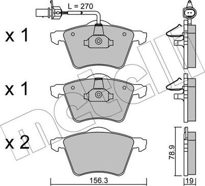 Metelli 22-0550-0 - Jarrupala, levyjarru inparts.fi