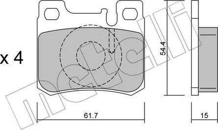 Metelli 22-0566-0 - Jarrupala, levyjarru inparts.fi