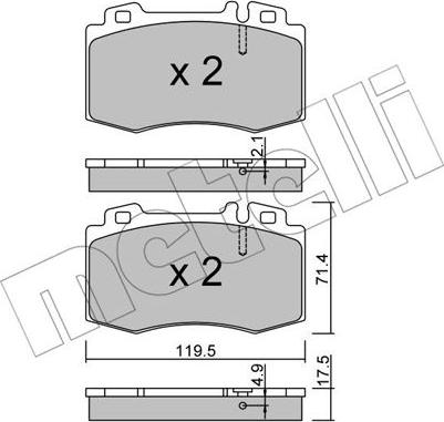 Metelli 22-0563-5 - Öljynsuodatin inparts.fi