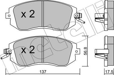 Metelli 22-0500-1 - Öljynsuodatin inparts.fi