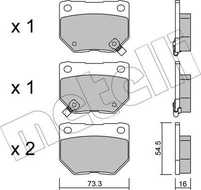 Metelli 22-0501-0 - Jarrupala, levyjarru inparts.fi