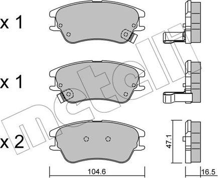 Metelli 22-0502-0 - Jarrupala, levyjarru inparts.fi