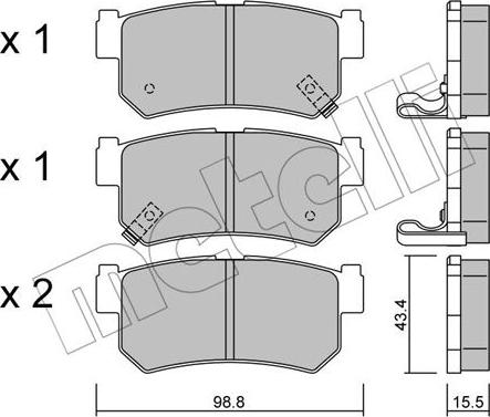 Metelli 22-0519-0 - Öljynsuodatin inparts.fi