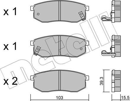 Metelli 22-0514-0 - Jarrupala, levyjarru inparts.fi