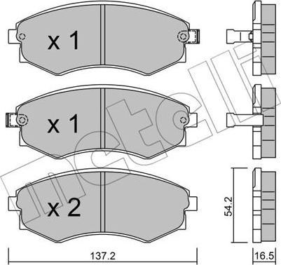 Metelli 22-0518-0 - Jarrupala, levyjarru inparts.fi