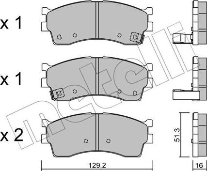 Metelli 22-0512-0 - Jarrupala, levyjarru inparts.fi