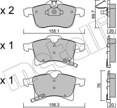 Metelli 22-0539-0 - Öljynsuodatin inparts.fi