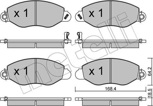 Metelli 22-0536-0 - Öljynsuodatin inparts.fi