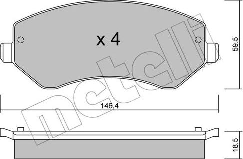 Metelli 22-0524-0 - Öljynsuodatin inparts.fi