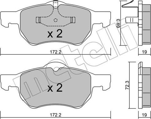 Metelli 22-0523-0 - Öljynsuodatin inparts.fi