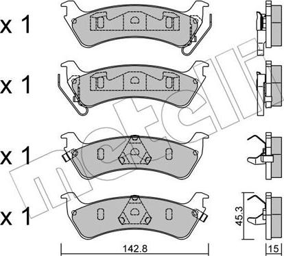 Metelli 22-0527-0 - Jarrupala, levyjarru inparts.fi