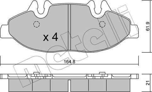 Metelli 22-0575-0 - Öljynsuodatin inparts.fi