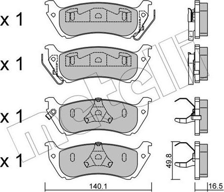 Metelli 22-0570-0 - Jarrupala, levyjarru inparts.fi