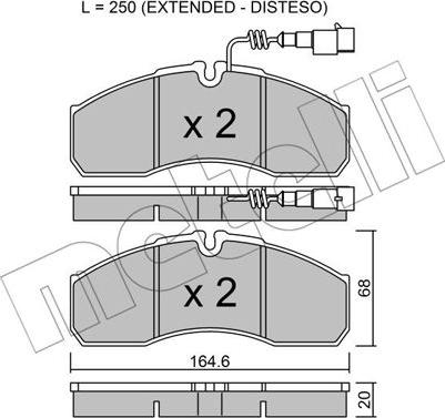 Metelli 22-0578-7 - Jarrupala, levyjarru inparts.fi