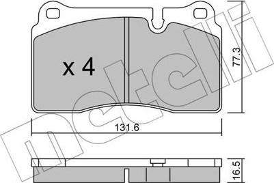 Metelli 22-0695-0 - Öljynsuodatin inparts.fi