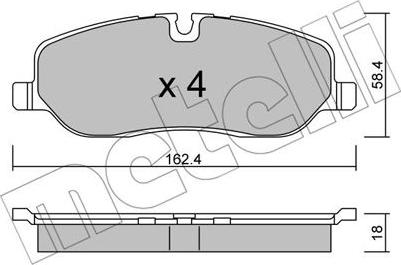 Metelli 22-0693-0 - Öljynsuodatin inparts.fi