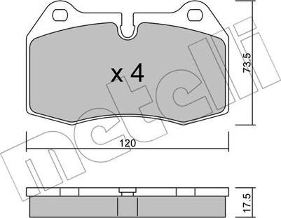 Metelli 22-0645-0 - Öljynsuodatin inparts.fi