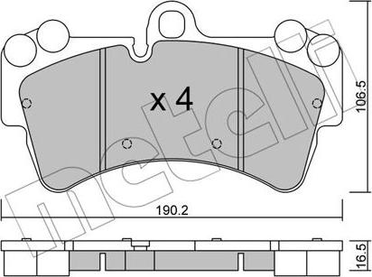 Metelli 22-0654-0 - Öljynsuodatin inparts.fi