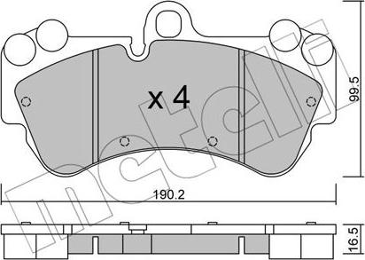 Metelli 22-0653-0 - Öljynsuodatin inparts.fi