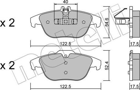 Metelli 22-0666-2 - Öljynsuodatin inparts.fi