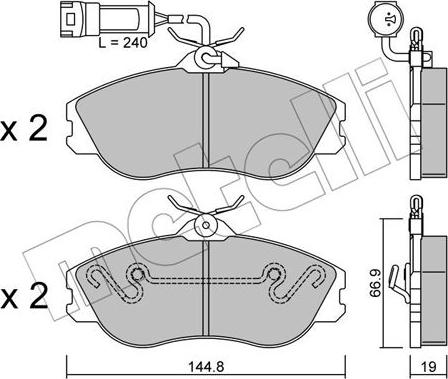 Metelli 22-0663-1 - Jarrupala, levyjarru inparts.fi