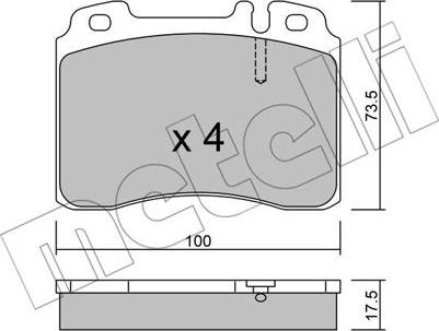 Japanparts PA-0505MK - Jarrupala, levyjarru inparts.fi