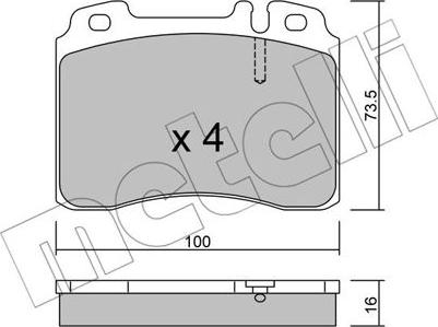 Metelli 22-0667-1 - Jarrupala, levyjarru inparts.fi