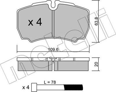 Metelli 22-0604-0 - Öljynsuodatin inparts.fi