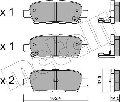 Metelli 22-0612-0 - Jarrupala, levyjarru inparts.fi