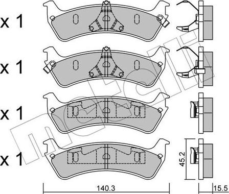 Metelli 22-0684-0 - Jarrupala, levyjarru inparts.fi