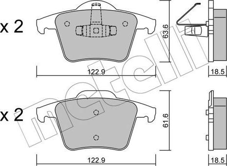 Metelli 22-0688-0 - Öljynsuodatin inparts.fi