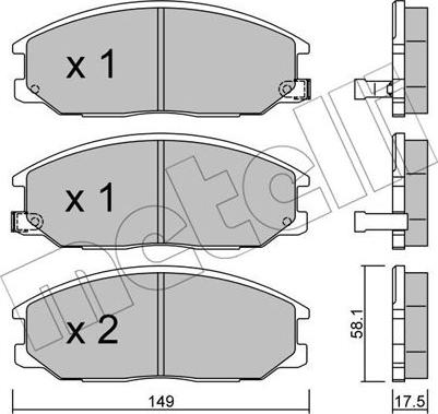 Metelli 22-0632-0 - Jarrupala, levyjarru inparts.fi