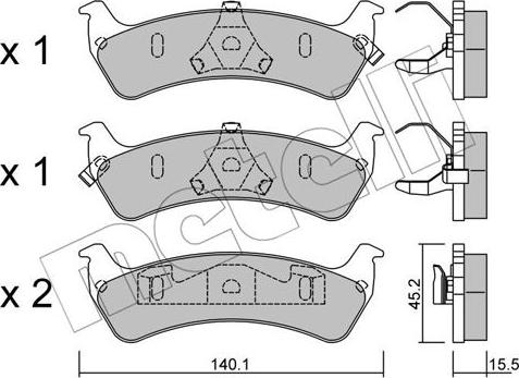 Metelli 22-0628-0 - Jarrupala, levyjarru inparts.fi