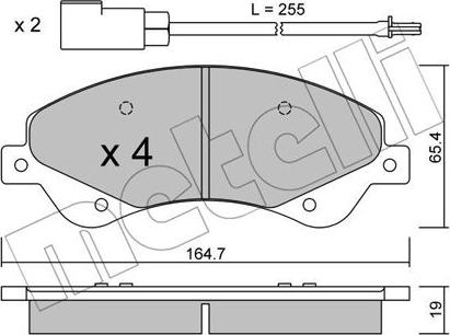 Metelli 22-0679-0 - Öljynsuodatin inparts.fi