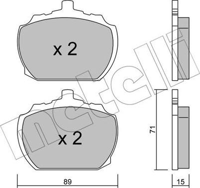 Metelli 22-0678-0 - Jarrupala, levyjarru inparts.fi