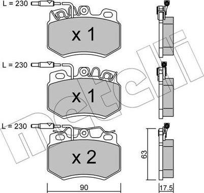 Metelli 22-0049-0 - Jarrupala, levyjarru inparts.fi