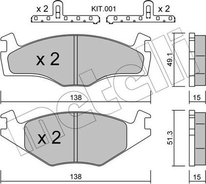 Metelli 22-0045-0K - Öljynsuodatin inparts.fi