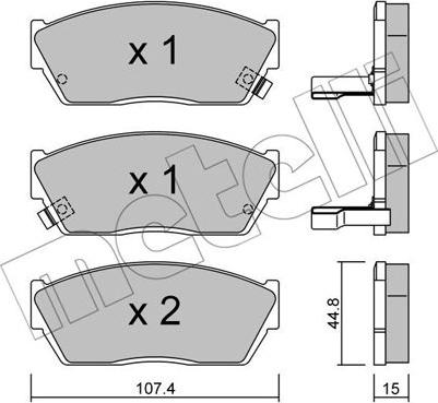 Metelli 22-0054-2 - Jarrupala, levyjarru inparts.fi