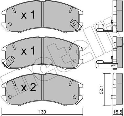 Metelli 22-0068-0 - Jarrupala, levyjarru inparts.fi