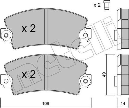 Metelli 22-0005-5 - Jarrupala, levyjarru inparts.fi