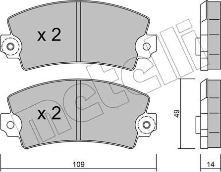 Metelli 22-0005-1 - Jarrupala, levyjarru inparts.fi