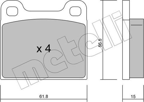 Metelli 22-0003-0 - Jarrupala, levyjarru inparts.fi