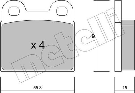 Metelli 22-0002-1 - Jarrupala, levyjarru inparts.fi