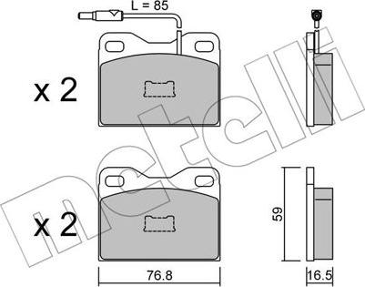 Metelli 22-0015-5 - Jarrupala, levyjarru inparts.fi