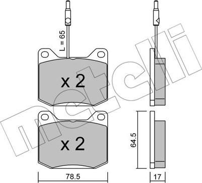 Metelli 22-0080-0 - Jarrupala, levyjarru inparts.fi