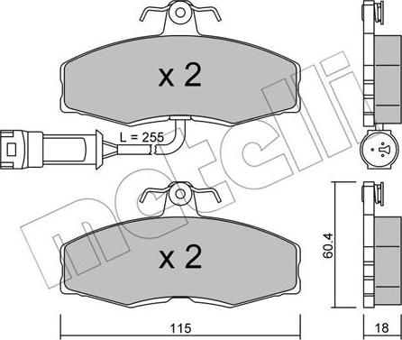 Metelli 22-0039-1 - Jarrupala, levyjarru inparts.fi