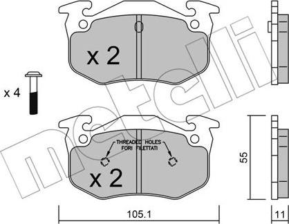 Metelli 22-0038-1 - Jarrupala, levyjarru inparts.fi