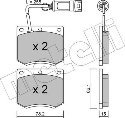 Metelli 22-0023-1 - Jarrupala, levyjarru inparts.fi