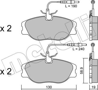 Metelli 22-0072-3 - Öljynsuodatin inparts.fi