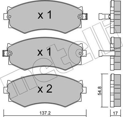 Metelli 22-0190-1 - Jarrupala, levyjarru inparts.fi